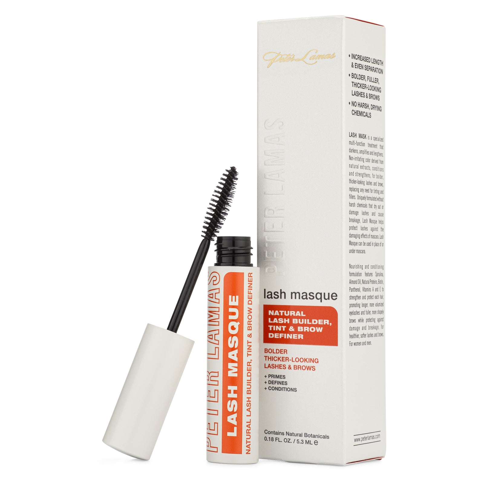 Lash Masque, Natural Lash Builder, Tint & Brow Definer
