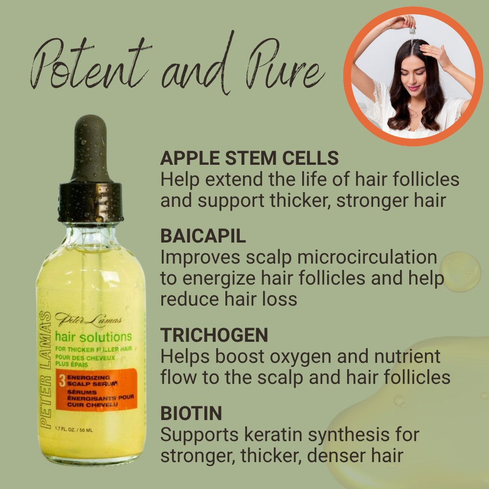 Hair Solutions | Energizing Scalp Serum for Hair Growth
