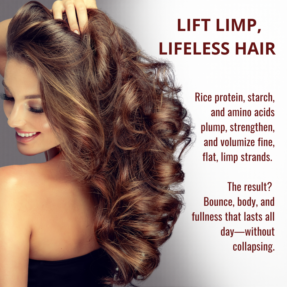 Rice Volumizing Shampoo | For Fine, Limp Hair